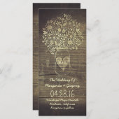 Blumenkrug rustikale Hochzeitsprogramme Programm (Vorne/Hinten)