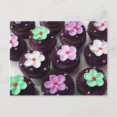 Blumenkuchen Postkarte (Vorderseite)