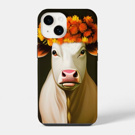 Blumenkuh iPhone Hülle (Rückseite)