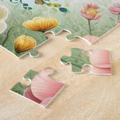 Blumenküken-Nest-Hängematte Puzzle (Seite)