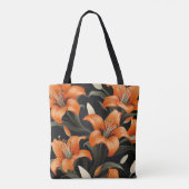 BLUMENKUNST #1 TASCHE (Rückseite)