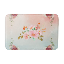 Blumenkunst, Blühend Blume Badematte