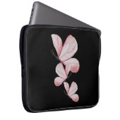 Blumenkunst Blume Schmetterling niedliche Natur Laptopschutzhülle (Vorne Rechts)