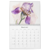 Blumenkunst Bunte Blumen Kalender (Mär 2027)