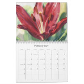 Blumenkunst Bunte Blumen Kalender (Feb 2027)