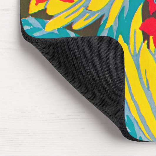 Blumenkunst-Deko Mousepad #2 (Ecke)