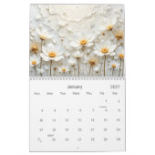 Blumenkunst-Dekor - 2026 Kalender (Jan 2027)