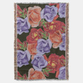 Blumenkunst des ursprünglichen bunten decke (Vorderseite Vertikal)