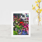 Blumenkunst-Druck-Raum-Anmerkungs-Karte Karte (Gelbe Blume)