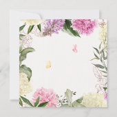 Blumenkunst Einladung (Rückseite)