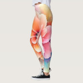 Blumenkunst enthüllt Design Leggings (Links)