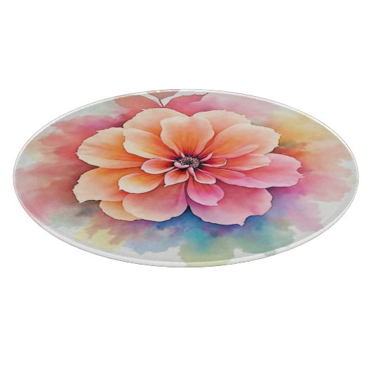 Blumenkunst enthüllt Design Schneidebrett (Ecke)