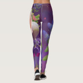 Blumenkunst Leggings (Rückseite)