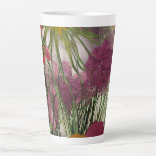 Blumenkünstlerischer Gemusterter Kaffee Liebhaber Milchtasse