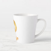 Blumenkürbis Individuelle Name Fall Milchtasse (Rechts)