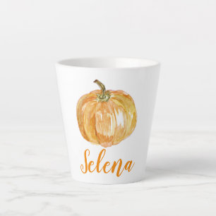 Blumenkürbis Individuelle Name Fall Milchtasse