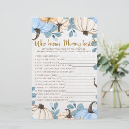 Blumenkürbis - Wer kennt das Mama am besten Duschs