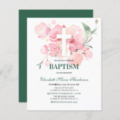 Blumenladen/BUDGET- Taufe für Mädchen. (Vorne/Hinten)