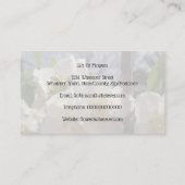 Blumenladen Gärtner Visitenkarte (Rückseite)