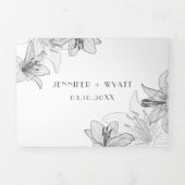 Blumenläden in einer Einladung (Cover)