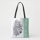 Blumenladen lokal, Stadt Tasche (Vorderseite)