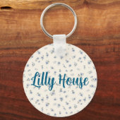 Blumenladen Schlüsselanhänger (Rückseite)