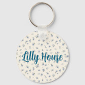 Blumenladen Schlüsselanhänger (Rückseite)