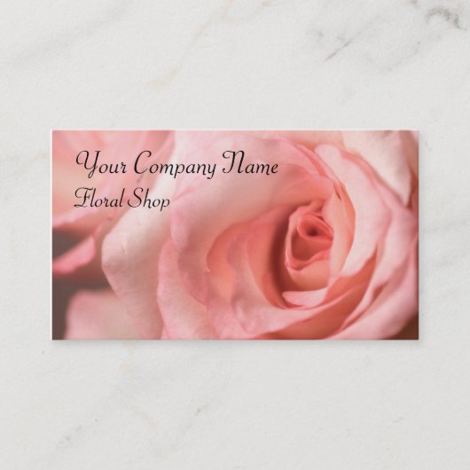 Blumenladen Visitenkarte (Vorderseite)