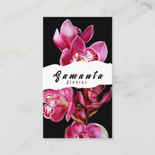 Blumenladen Visitenkarte (Vorderseite)