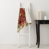 Blumenleaf Rotes Orangencreme-Blätterteig Sherpadecke (Beispiel)