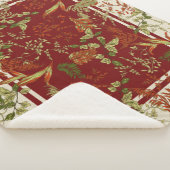 Blumenleaf Rotes Orangencreme-Blätterteig Sherpadecke (3/4)