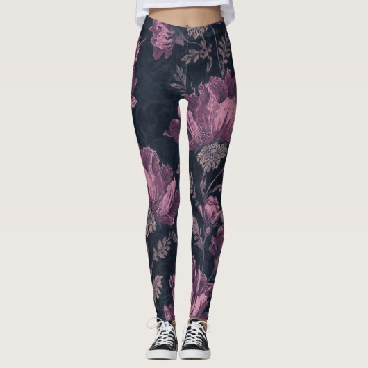 Blumenleggings Leggings (Vorderseite)