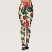 Blumenleggings Leggings (Rückseite)