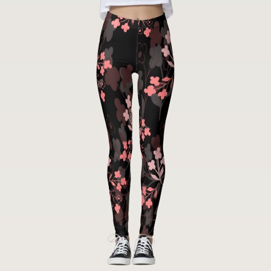 Blumenleggings leggings (Vorderseite)