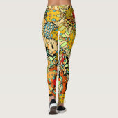 Blumenleggings Leggings (Rückseite)