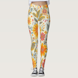 Blumenleggings Leggings