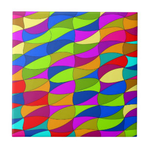 Blumenleistungsverwirrung Fliese