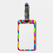 Blumenleistungsverwirrung Gepäckanhänger (Rückseite vertikal)