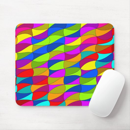 Blumenleistungsverwirrung Mousepad (Mit Mouse)