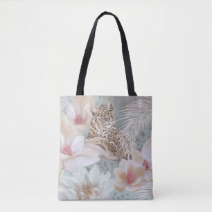 Blumenleopard Fashion Tasche