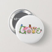 Blumenliebe  button (Vorne & Hinten)
