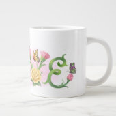 Blumenliebe Jumbo-Tasse (Rechts)