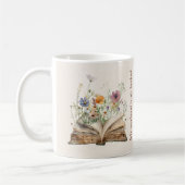 Blumenliebhaber Buch Kaffeetasse (Links)