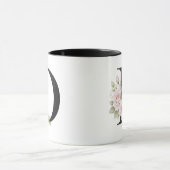 Blumenlogo Buchstabe D Tasse (Zentrum)