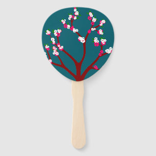 Blumenlüfter Fächer