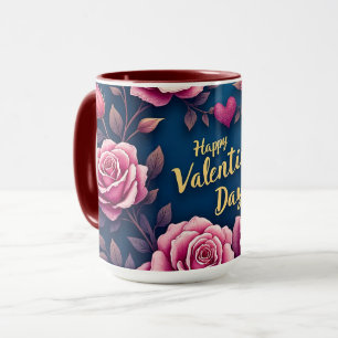 Blumenluxus Schöne Liebe Populäre Kollektion Tasse