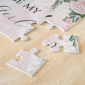 Blumenmädchen Antrag Errötung Bogen Rose Wisteria Puzzle (Seite)