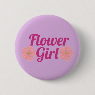 Blumenmädchen button