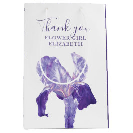 Blumenmädchen danken Ihnen Mittlere Geschenktüte