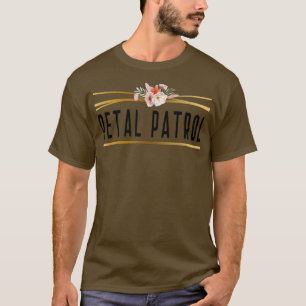 Blumenmädchen Hochzeit Braut Süß Hübsch Blütenblät T-Shirt